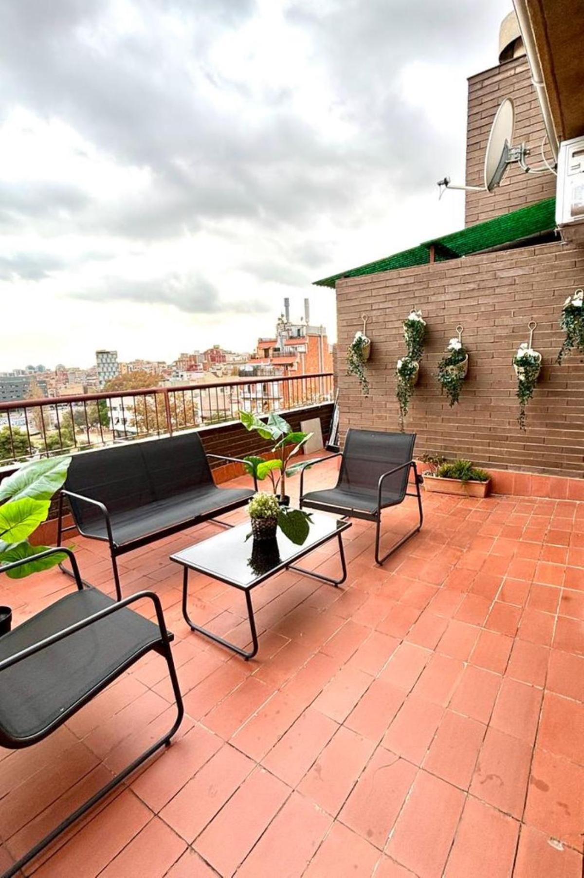 Sants Station Penthouse Apartment Barcelona Exterior photo